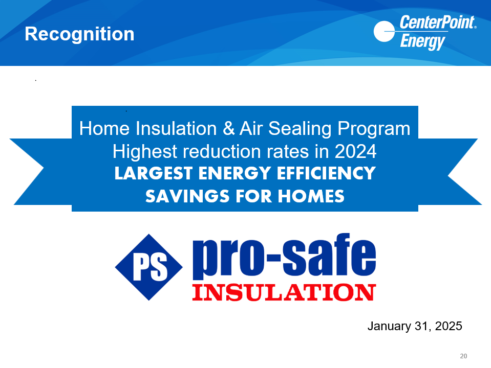 Home Insulation & Air Sealing Program Highest reduction rates in 2024 Largest energy efficiency savings for homes.